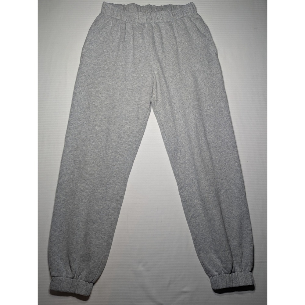 John Galt Gray Sweatpants Joggers Y2K Relaxed Fit Lounge Minimalist - Picture 3 of 6